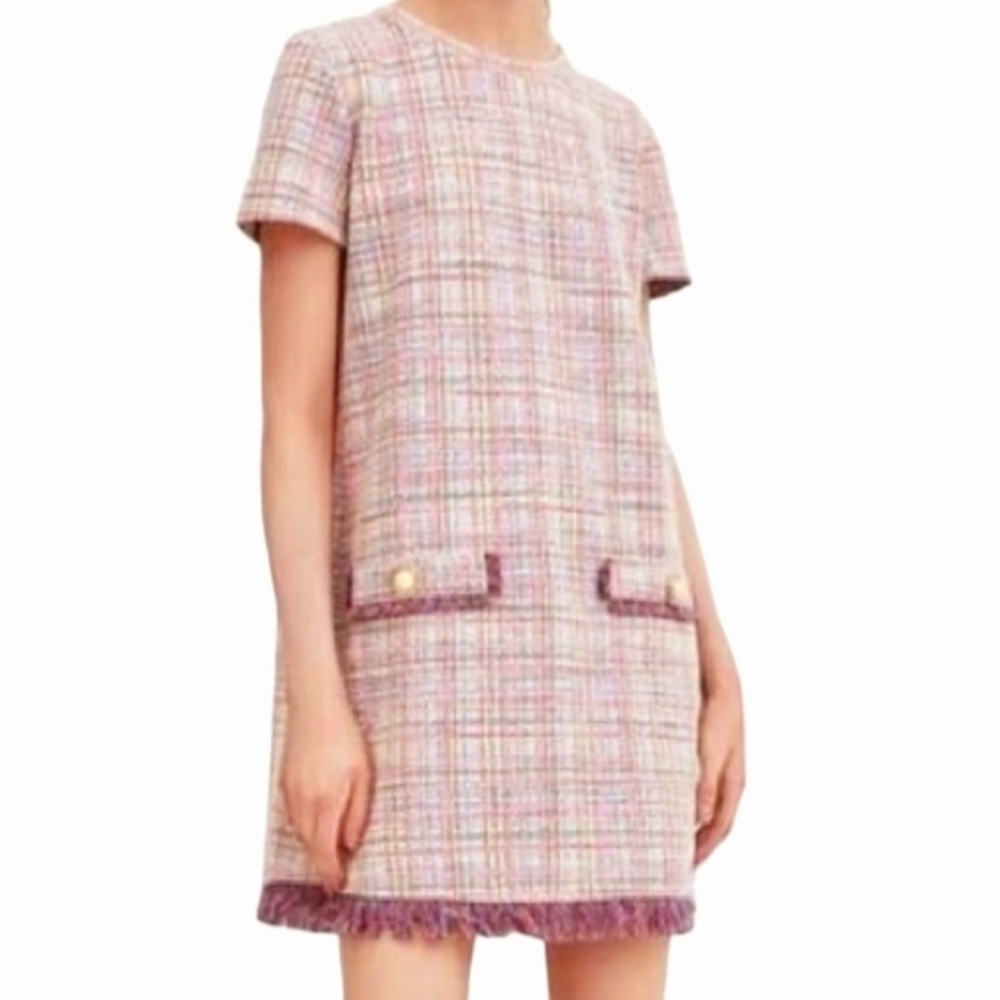 ZARA SHIFT MINI DRESS size L